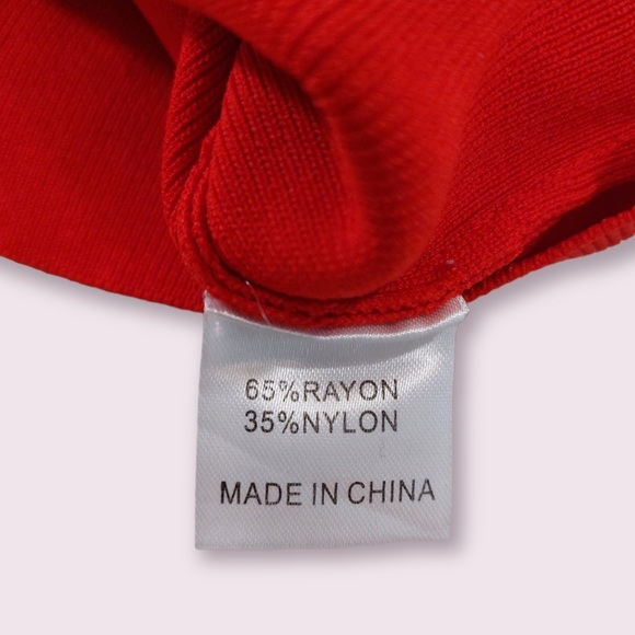 LF Seek the Label Red Crop Top - Picture 5 of 6